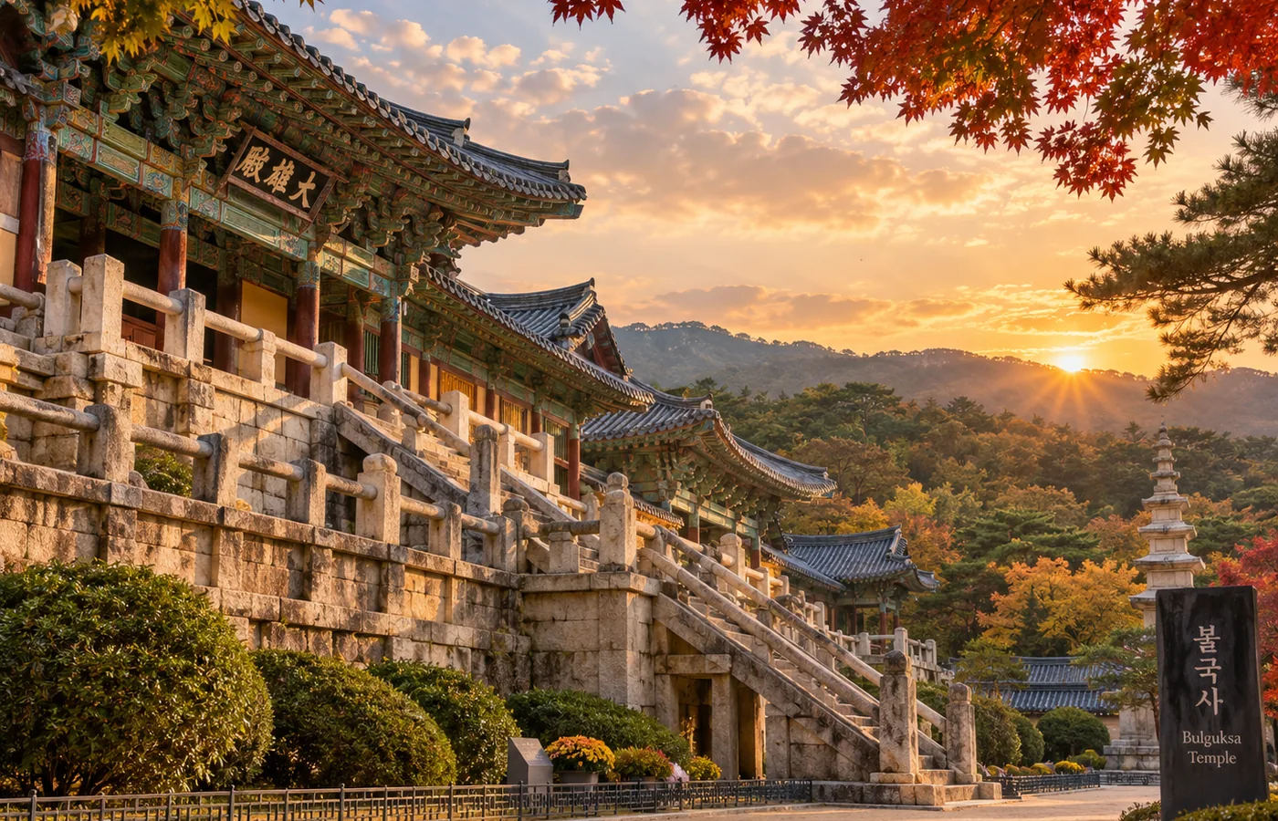 Bulguksa temple in Gyeongju